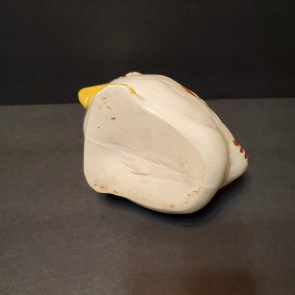 Vintage Duck Planter, Mid Century Pottery, Kitsch Anthropomorphic Bird Plant Pot - Picture 5 of 8